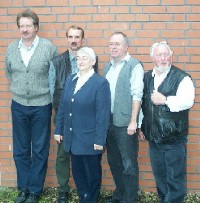 Der Vorstand des Mühlen- und Heimatvereins Garbe